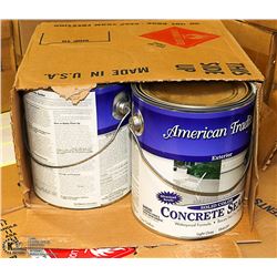 CASE OF CONCRETE STAIN-4 GALLONS PER CASE