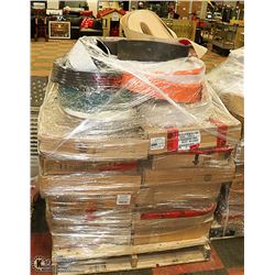 PALLET OF ASSORTED RUBBER BASE BOARD