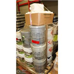 PALLET OF ASSORTED ADHESIVES AND MORE