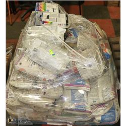 PALLET OF ASSORTED ROUTE AND MORE