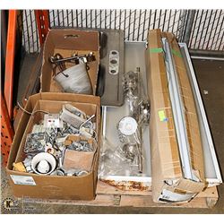 PALLET OF ASSORTED LIGHTING, ELECTRICAL AND