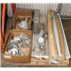 Image 1 : PALLET OF ASSORTED LIGHTING, ELECTRICAL AND