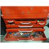 Image 3 : LARGE TOOL BOX W/ ASST TOOLS & SOCKETS