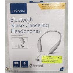 INSIGNIA NOISE CANCELLING BLUETOOTH EARPHONES