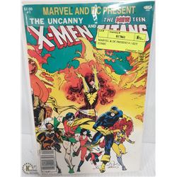 MARVEL & DC PRESENT # 1 KEY COMIC