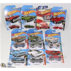 FLAT OF CHEVY HOT WHEELS