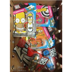 FLAT OF ASSORTED TECH DECK