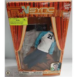 LIVING TOYZ N SYNC JUSTIN TIMBERLAKE COLLECTIBLE