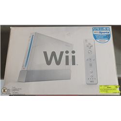 WII IN ORGANIZED BOX WITH CONTROLLER