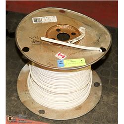 PARTIAL ROLL OF 14/2 ELECTRICAL WIRE.
