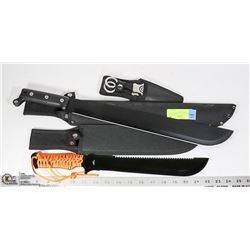 16" MACHETTE "1941 REPLICA" 11" PARACORD BLACK