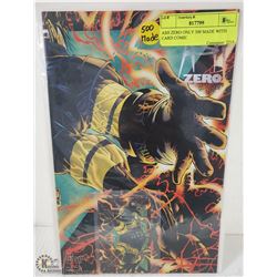 ASH ZERO ONLY 500 MADE WITH CARD COMIC