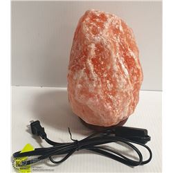 HIMALAYAN SALT LAMP  10" TALL X 6"