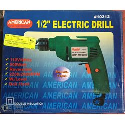 AMERICAN TOOL EXCHANGE 1/2" ELECTRIC DRILL