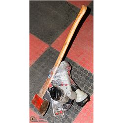 BUNDLE OF ASSORTED TOOLS NO CHARGER