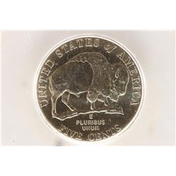 2005-D BISON NICKEL ICG SP69 1ST DAY ISSUE