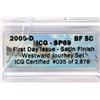 Image 3 : 2005-D BISON NICKEL ICG SP69 1ST DAY ISSUE