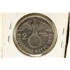Image 2 : 1938-E GERMAN SILVER 2 MARK WITH SWASTIKA EF