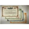 Image 1 : 4 VINTAGE STOCK CERTIFICATES BALTIMORE AND OHIO