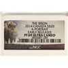 Image 3 : 2014 CANADA SILVER $20 THE BISON "A PORTRAIT''