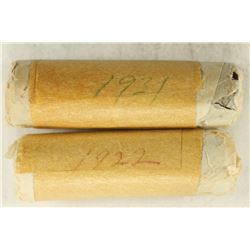 2 SOLID DATE ROLLS OF GREAT BRITAIN FARTHINGS