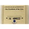 Image 3 : 2001 LIBERIA $10 GEORGE W. BUSH BRILLIANT UNC