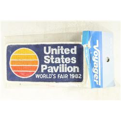 5" X 2 1/2'' UNITED STATES PAVILLION 1982 WORLDS
