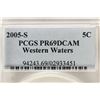 Image 3 : 2005-S WESTERN WATERS NICKEL PCGS PR69 DCAM