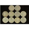 Image 1 : 10 ASSORTED SILVER ROOSEVELT DIMES