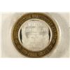 Image 2 : CASINO $10 SILVER TOKEN (UNC) JESSE JAMES AND