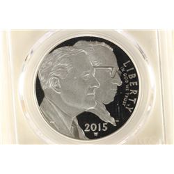 2015-W MARCH OF DIMES SILVER DOLLAR PCGS PR70