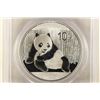 Image 1 : 2015 CHINA SILVER 10 YUAN PANDA PCGS MS70 1ST