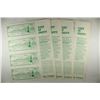 Image 1 : 4 SHEETS OF 4-CANADA DIDDLEDOLLARS 1978