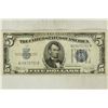Image 1 : 1934-C $5 US SILVER CERTIFICATE BLUE SEAL
