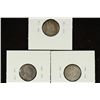 Image 2 : 1907, 1909 & 1910 CANADA SILVER 10 CENTS