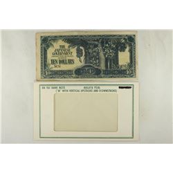 JAPANESE GOVERNMENT (MALAYA) $10