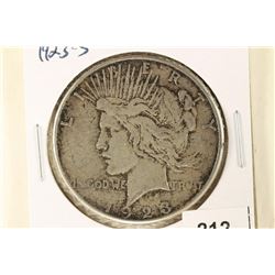 1923-S PEACE SILVER DOLLAR