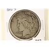 Image 1 : 1923-S PEACE SILVER DOLLAR