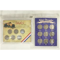 2 US COIN SETS LEGEND OF THE BUFFALO NICKEL