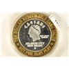 Image 1 : CASINO $10 SILVER TOKEN (UNC) CAESARS ATLANTIC