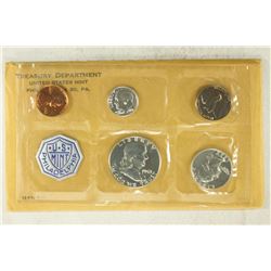 1963 US SILVER PROOF SET (WITH ENVELOPE)