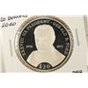 Image 1 : 2000 LIBERIA SILVER PROOF $20 PRESIDENT GERALD