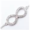 Image 2 : Sterling Silver Cubic Zirconia Bracelet