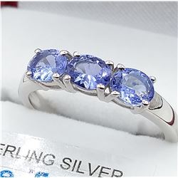 Sterling Silver Tanzanite Ring