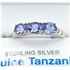 Image 2 : Sterling Silver Tanzanite Ring