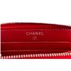 Image 6 : Chanel Red Quilted Leather Coco Boy Zip-Around Wallet
