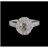 Image 2 : 1.86 ctw Diamond Ring - 14KT White Gold