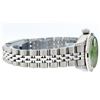 Image 4 : Rolex Ladies Stainless Steel Quickset Green MOP Diamond Lugs Datejust Wristwatch