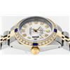 Image 5 : Rolex Ladies 2 Tone Silver Diamond & Sapphire Datejust Wristwatch