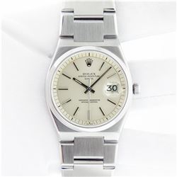 Rolex Mens Stainless Steel Vintage 1530 Date Wristwatch With Rolex Box Super Rar